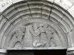 Tympanon Steinigung des heiligen Stephanus