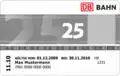 Bahncard&nbsp;25 First ohne Bild