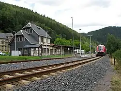 Bahnhof Mellenbach-Glasbach (2009)