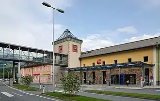 Außenansicht von der Bahnhofgasse