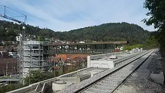 Bahnhof Calw HHB, Bauzustand 10/2024