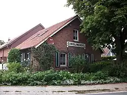 Ehemaliger Bahnhof Carolinensiel, altes Empfangsgebäude