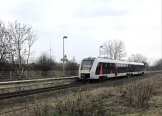 Bahnsteig im Jahr 2023