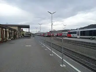 Überblick über den Bahnhof