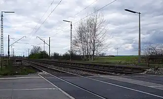 ehemalige Bahnsteige