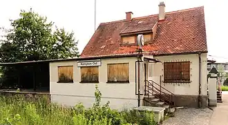 Empfangsgebäude des Ostbahnhofs