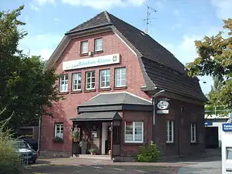 Ehemaliges Empfangsgebäude, 2008