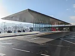 Neuer IC Bahnhof St. Paul im Lavanttal nach der Eröffnung im Dezember 2023