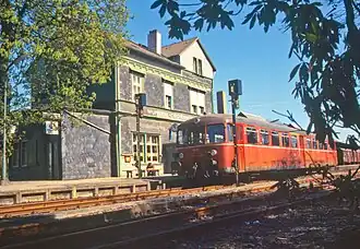 „Cronenberger Samba“ am Bahnhof, ca. 1980