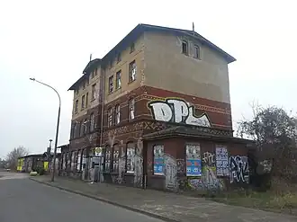 Ehemaliges Empfangsgebäude