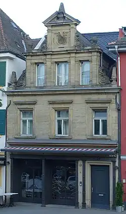 Bahnhofstraße 7, um 1905 und im Jahr 2018