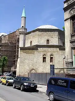 Bajrakli-Moschee / Belgrad (im 17. Jh. erbaut): in Brand gesetzt am 18. März 2004