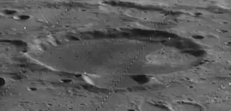 Lunar Orbiter 5, Blickrichtung west
