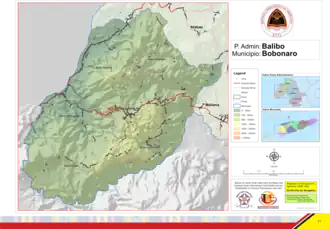 Verwaltungsgliederung von Balibo