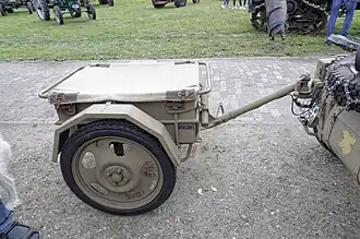 Der Infanteriekarren (If. 8) als Motorradanhänger