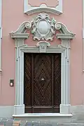 Portal am Haus Eisgrube 14 in Bamberg, 1782