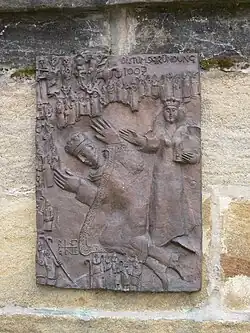 Relief Bistumgeschichte Bamberg
