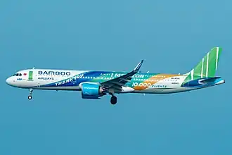 Airbus A321neo (VN-A589) der Bamboo Airways