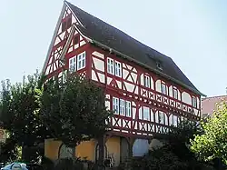 Fachwerkhaus in Reilsheim (Gemeinde Bammental) von 1593