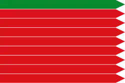 Flagge der Provinz Zamora