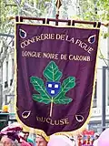 Banner der Confrérie de la Figue de Caromb