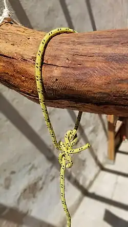 Der Stek an Rund- und Querhölzern