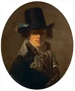 Charles Jean Marie Barbaroux, um 1792, 64,5 × 53 cm, Collection Zamoyski