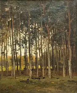 Théophile de Bock: Waldansicht, Rijksmuseum Amsterdam