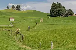 Barfussweg bei Gonten