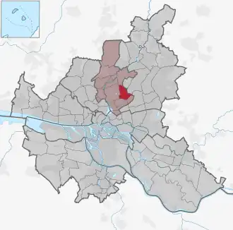 Lage in Hamburg