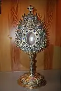 Barocke Hostienmonstranz 18. Jahrhundert