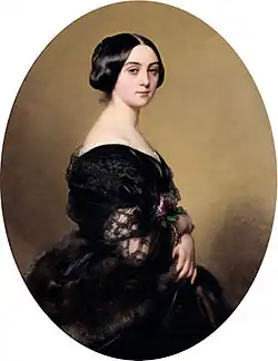 Caroline Hottinguer (geb. Delessert), gemalt von Franz Xaver Winterhalter
