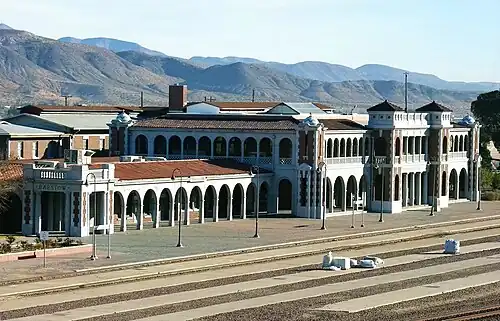 Das heute als Museum und Amtrak-Station dienende Gebäude 2012