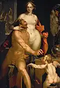 Bartholomäus Spranger, Venus und Vulkan, um 1610
