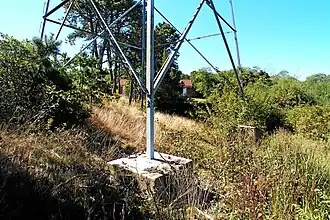 Basis eines Antennen­mastes