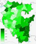 Anteil der Baschkiren