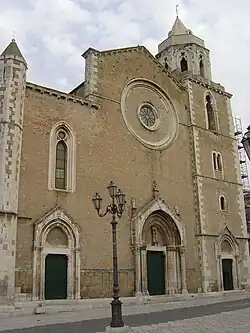 Kathedrale von Lucera, südlichste gotische Backsteinkirche des italienischen Festlandes