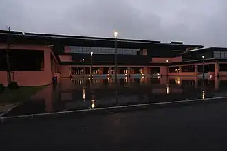 Eingangsbereich des Basketbol Gelişim Merkezi (Dezember 2024)