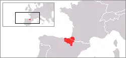 Baskische Region in Spanien und Frankreich