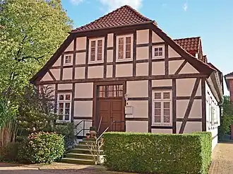 Stiftsdamenhaus (Stift 4) Ostseite Kleiner Stiftshof