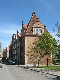 Ankerschmiedeturm in Seitenansicht