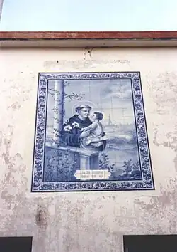 Azulejo des heiligen Antonius