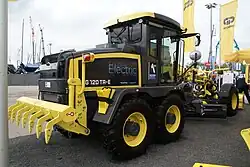 Elektrischer Straßengrader HBM NOBAS BG 120 TA-E auf der Bauma 2022