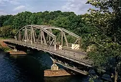 Baumgartenbrücke 1985