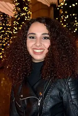 Baya Medhaffar beim César Revelations Dinner am 11. Januar 2016, spielt Farah