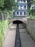 Bachbett nördlich der Wilhelminenstraße