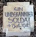 Unbekannter Soldat April 1945