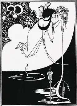 IB 249, Wilde: Salome, Illustration von A. Beardsley: „Die Apotheose“