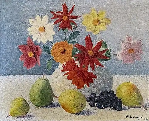Achille Laugé, Blumen und Früchte (1910).