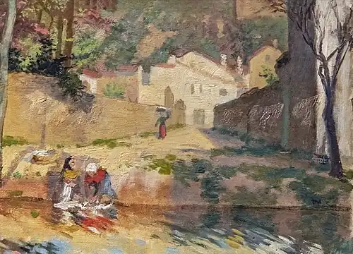 Armand Guillaumin, Die Waschfrauen.